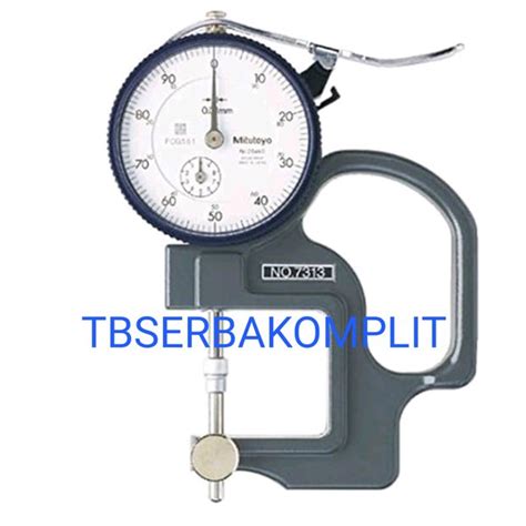 reversible thickness meter